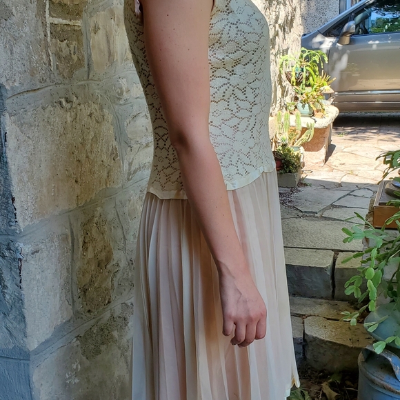 Lace Drop-Waist Dress - Picture 3 of 4